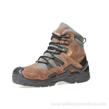 best selling steel toe leather safety boots
